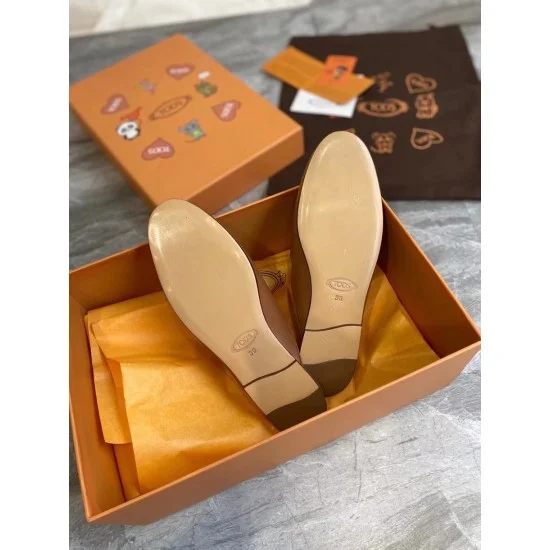Replica Tods 2904 757 Buddha Luxury Replica Todsmules In Tan Smooth Calfskin Uk - 2904 - Buddha Luxury