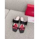 Replica Roger Vivier Viv Choc Side Strass Buckle Mules in Black Leather UK replica Roger Vivier Viv Choc Side Strass Buckle Mules in Black Leather UK