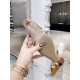 replica Valentino Roman Stud Mules 65mm In Rose Cannelle Calfskin UK
