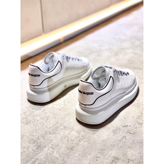 replica alexander mcqueenwhite/black oversized sneakers uk