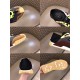 Dolce & Gabbana Grey Mesh Trainers Detail Grid in grey and yellow Collage showing close-up details of the upper, heel, and gum tread on Dolce & Gabbana mesh trainers in grey and yellow