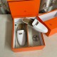 Replica Hermes 2951 H1814 Buddha Luxury Replica Hermesoz Mules In White Leather Uk - 2951 - Buddha Luxury
