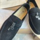 Replica loro pianasummer charms walk loafers in black suede leather uk replica loro pianasummer charms walk loafers in black suede leather uk