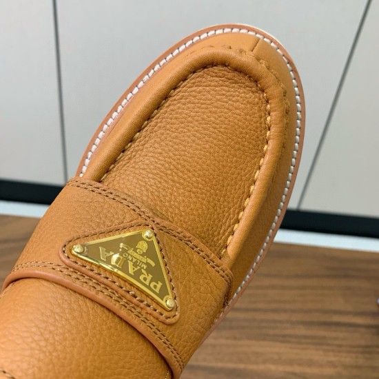 Replica pradaloafers in brown grained leather uk replica pradaloafers in brown grained leather uk
