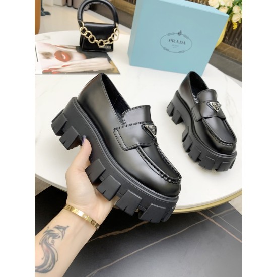 Replica pradamonolith loafers in black brushed leather uk replica pradamonolith loafers in black brushed leather uk