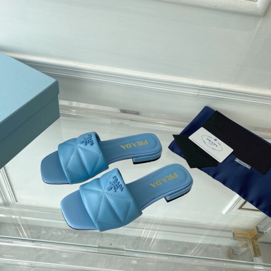 Replica pradaslides sandals in light blue nappa leather uk replica pradaslides sandals in light blue nappa leather uk