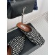 replica Alaia Mules in Black Lambskin with Strass UK