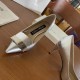 replica Sergio Rossi SR1 Pumps 75mm In Silver Lambskin UK