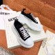 replica alexander mcqueennoir tread slick lace up sneakers uk