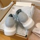 replica alexander mcqueenoversized sneakers with blue patent heel uk