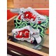 Dolce & Gabbana White Graffiti Trainers Side View Dolce & Gabbana white graffiti trainers showcasing side DG logo graphic