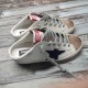 Replica Golden Goose 2457 GG778 Buddha Luxury Replica Golden Goose Trainers Super-Star Sabots With Blue Glitter Star Uk - 2457 - Buddha Luxury