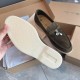 Replica loro pianasummer charms walk loafers in olive suede leather uk replica loro pianasummer charms walk loafers in olive suede leather uk