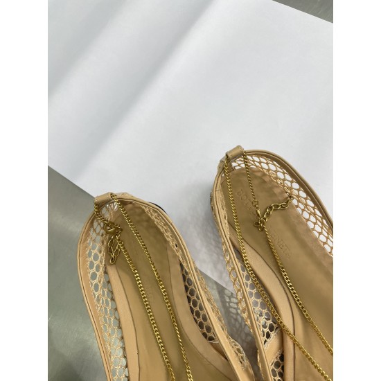Replica Bottega Veneta Stretch Ballerina Flats In Beige Mesh UK replica Bottega Veneta Stretch Ballerina Flats In Beige Mesh UK
