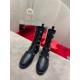 Replica Christian Louboutin Horse Ankle Boots In Black Leather UK replica Christian Louboutin Horse Ankle Boots In Black Leather UK