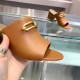 Replica Hermes Camilla Mules 60Mm In Brown Calfskin Uk - 2865 - Buddha Luxury