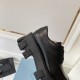 Replica Prada Monolith Lace-Up Loafers In Black Brushed Leather Uk - 2588 - Buddha Luxury
