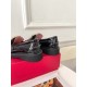 replica Roger Vivier Viv Rangers Strass Loafers In Black Patent Leather UK