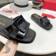 replica Roger Vivier Vivier Slide Covered Buckle Mules in Black Patent Leather UK