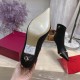 Replica Valentino 2974 V196 Buddha Luxury Replica Valentino Black Rockstud Ankle Boots With Sculpted Heel Uk - 2974 - Buddha Luxury