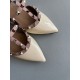 Replica Valentino Rockstud Flat Mules In White Patent Leather UK replica Valentino Rockstud Flat Mules In White Patent Leather UK