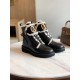 Replica Valentino VLogo Combat Boots with Shearling Lining UK replica Valentino VLogo Combat Boots with Shearling Lining UK