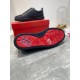 Replica Christian Louboutin Trainers Louis Junior Spikes  In Black Leather Uk - 2369 - Buddha Luxury