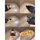 Detailed View Dolce & Gabbana Blue Trainer Six panel detailed composite view of blue fabric trainer features and tread pattern