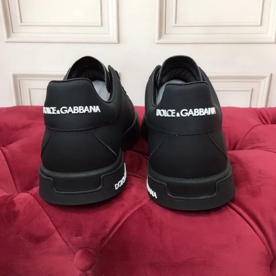 Replica Dolce & Gabbana 2390 DG495 Buddha Luxury Replica Dolce Gabbana Trainers Portofino In Black Leather Uk - 2390 - Buddha Luxury