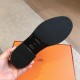 replica hermesimpact loafers in black leather uk