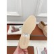 replica loro pianasummer charms walk loafers in beige suede leather uk