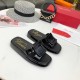replica Roger Vivier Vivier Slide Covered Buckle Mules in Black Patent Leather UK