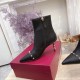 Replica Valentino 2974 V196 Buddha Luxury Replica Valentino Black Rockstud Ankle Boots With Sculpted Heel Uk - 2974 - Buddha Luxury