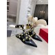 Replica Valentino 2542 V814 Buddha Luxury Replica Valentino Roman Stud Ballet Flats In Black Calfskin Uk - 2542 - Buddha Luxury