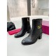 Replica Valentino VLogo Ankle Boots 75mm In Black Leather UK replica Valentino VLogo Ankle Boots 75mm In Black Leather UK