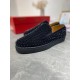 Replica Christian Louboutin 2426 CL601 Buddha Luxury Replica Christian Louboutin Trainers Roller-Boat Flat Black Uk - 2426 - Buddha Luxury
