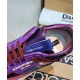 Dolce & Gabbana Purple Trainers Collar and Insole View Top-down view inside the collar of Dolce & Gabbana purple trainers