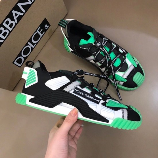 Replica Dolce & Gabbana 2309 DG126 Buddha Luxury Replica Dolce Gabbana Trainers In Green Fabric Uk - 2309 - Buddha Luxury