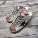 Replica Golden Goose 2457 GG778 Buddha Luxury Replica Golden Goose Trainers Super-Star Sabots With Blue Glitter Star Uk - 2457 - Buddha Luxury