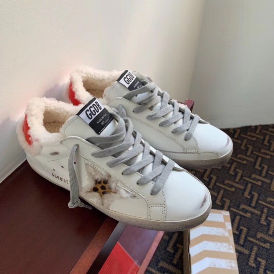 Replica Golden Goose 2228 GG74 Buddha Luxury Replica Golden Goose Trainers Super-Star With Shearling-Lined Uk - 2228 - Buddha Luxury