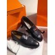 Replica Hermesroyal Loafers In Black Calfksin Uk - 2596 - Buddha Luxury