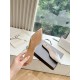 replica Alaia Le Coeur Slingback Flats in White Patent Calfskin UK