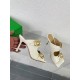 Replica Bottega Veneta 2934 BV1413 Buddha Luxury Replica Bottega Veneta Stretch Buckle Mules In White Calfskin Uk - 2934 - Buddha Luxury