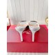 Replica Roger Vivier Trompette Metal Buckle Mules in Silver Metallic Leather UK replica Roger Vivier Trompette Metal Buckle Mules in Silver Metallic Leather UK