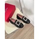 replica Roger Vivier Viv Rangers Strass Loafers In Black Patent Leather UK