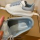 replica alexander mcqueenoversized sneakers with blue patent heel uk