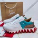 Replica Christian Louboutin Trainers Loubishark  In White/Green Uk - 2366 - Buddha Luxury