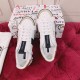 Dolce & Gabbana Custom 2.Zero Trainers Top View in white and black Top-down view of white, black and gold Dolce & Gabbana Custom 2.Zero trainers with shoe box