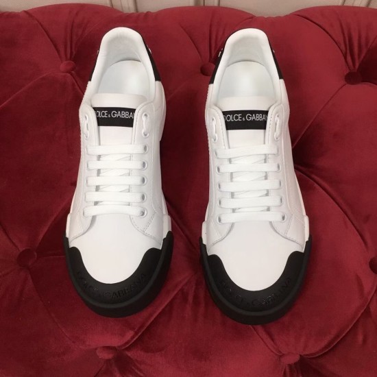 Replica Dolce Gabbana Trainers Portofino  With Black Toe-Cap Uk - 2385 - Buddha Luxury