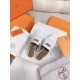 Replica Hermes 2954 H1817 Buddha Luxury Replica Hermesoz Mules With Fringed In White Leather Uk - 2954 - Buddha Luxury